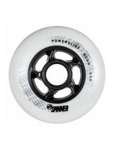 RUEDA POWERSLIDE SPINNER 90MM 88A BLANCO | 4 PACK