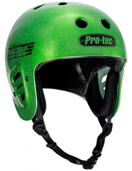 casco pro-tec full cut cert | green candy flake