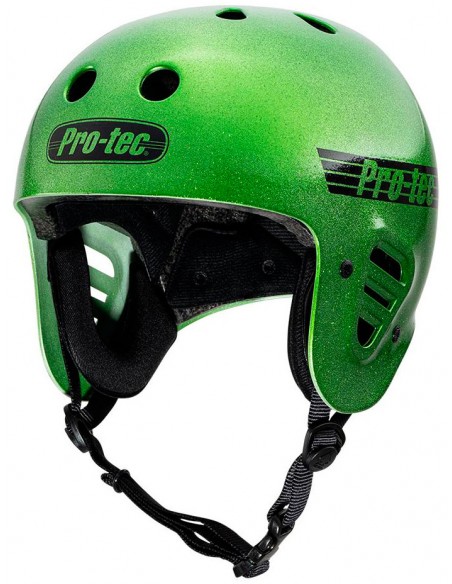 Venta casco pro-tec full cut cert | green candy flake