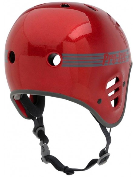 Comprar casco pro-tec full cut cert | red metal flake