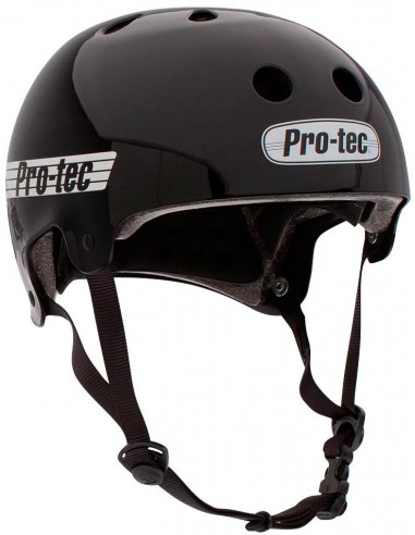 casco pro-tec old school cert | gloss black