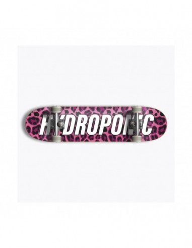 hydroponic leopard magenta 7.75" - skate completo