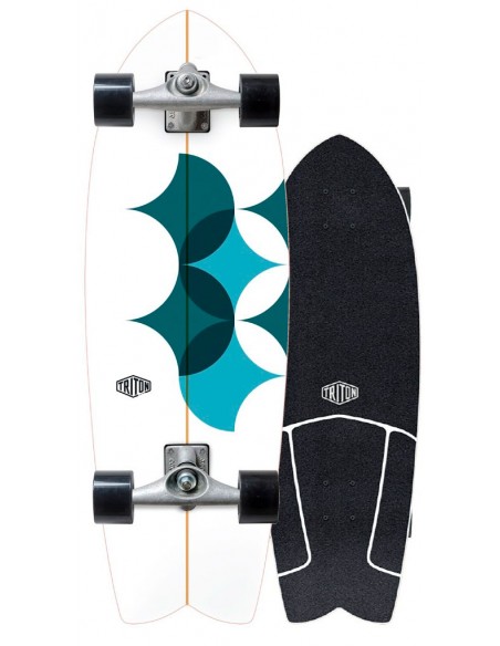 surfskate carver triton 29" astral - carver cx trucks - carver skateboards